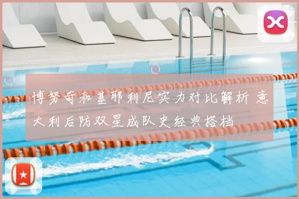 博努奇和基耶利尼实力对比解析 意大利后防双星成队史经典搭档